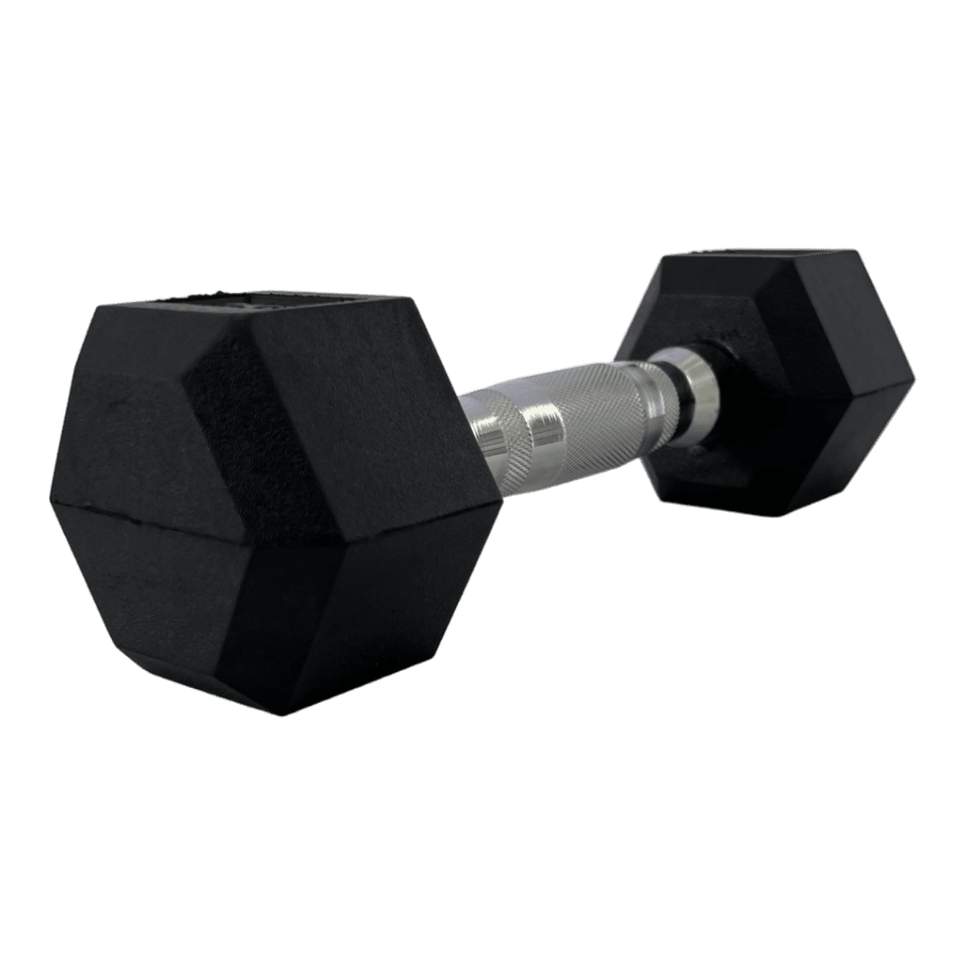 Гантель шестигранная обрезиненная HouseFit 2 кг - Riada