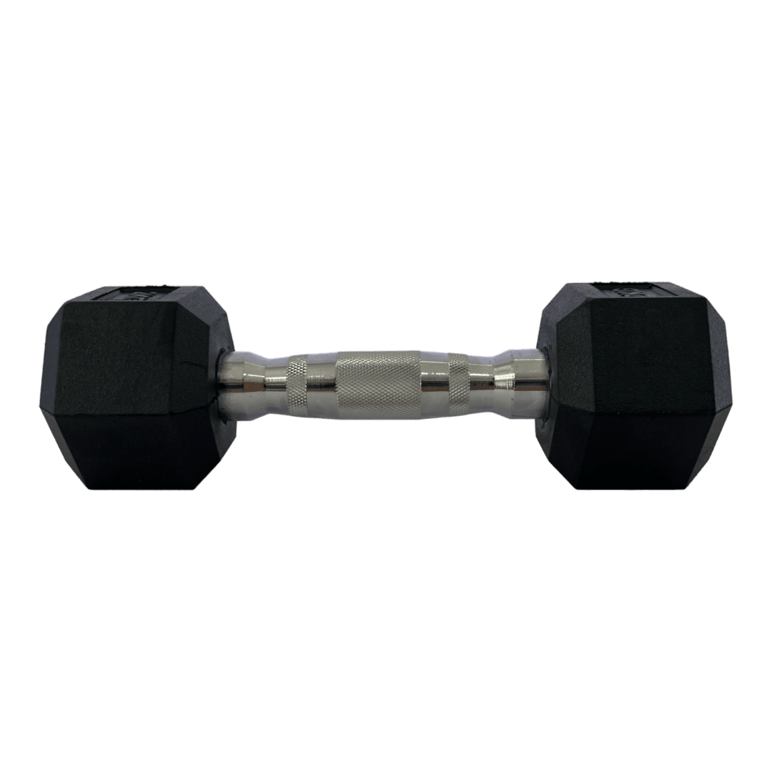 Гантель шестигранная обрезиненная HouseFit 2 кг - Riada